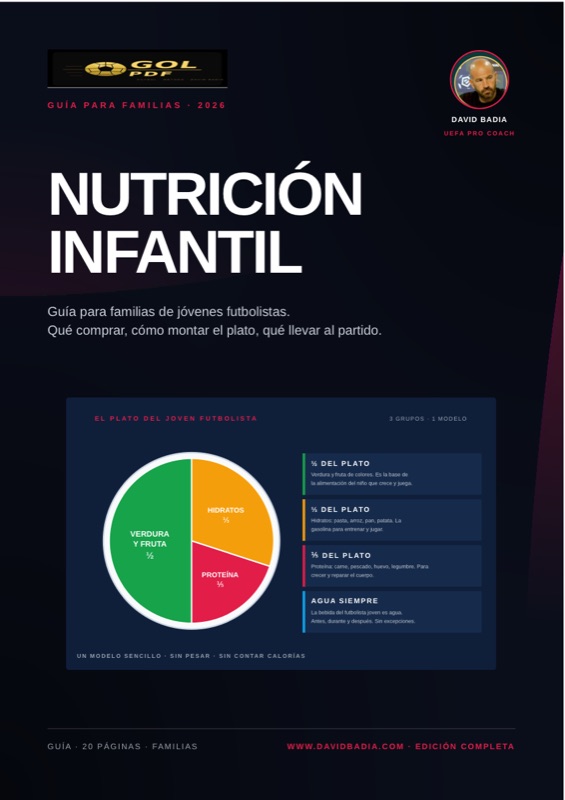Nutrición infantil deportiva