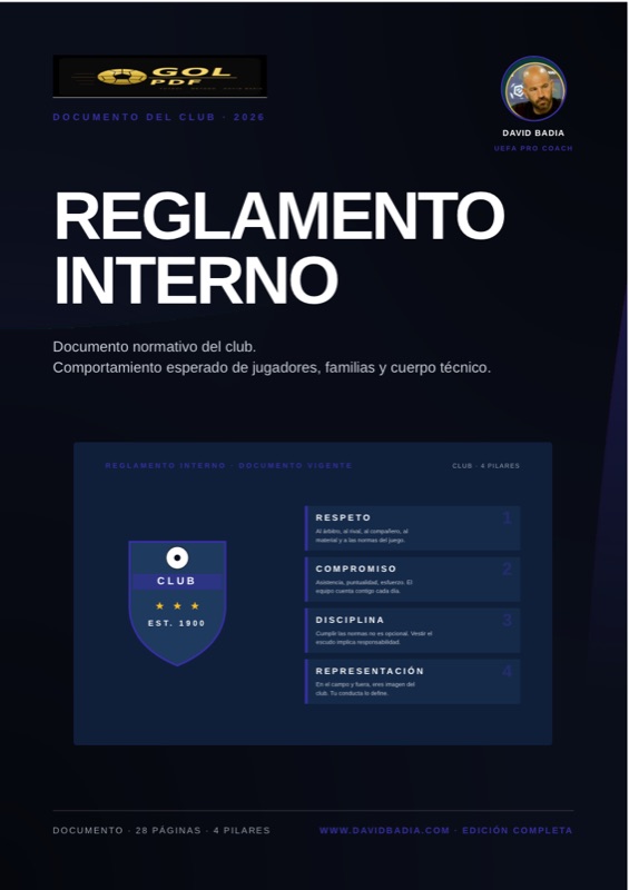 Reglamento interno del club