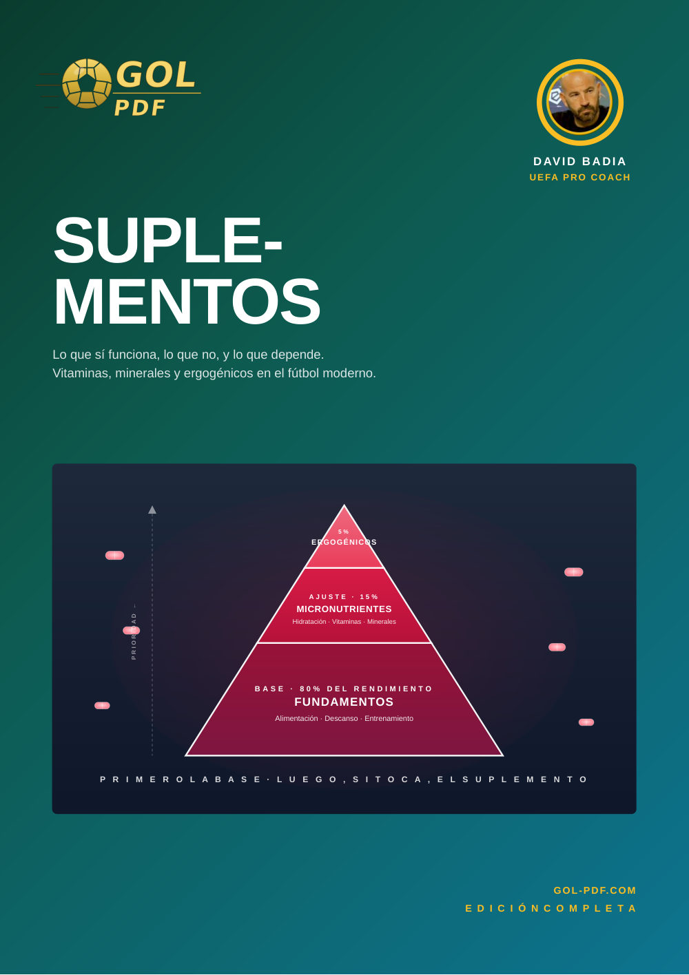 Suplementos en el fútbol
